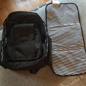 Jujube Be Right Back Diaper Bag- onyx coll. Blkout